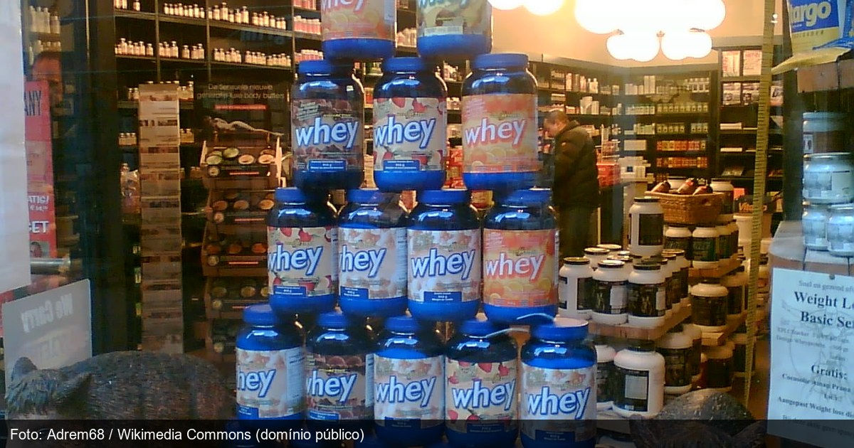 Whey protein em pó