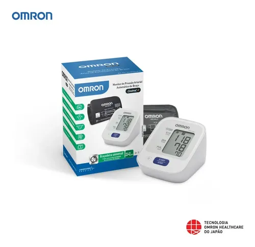 Monitor De Pressão Arterial De Braço Control+ HEM-7122 Omron
