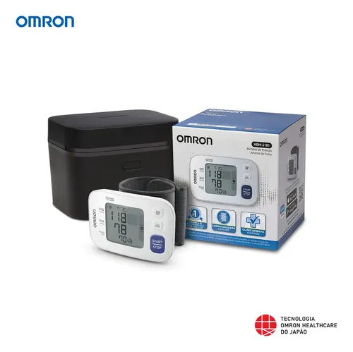 Monitor Pressão Arterial Pulso Omron HEM-6181