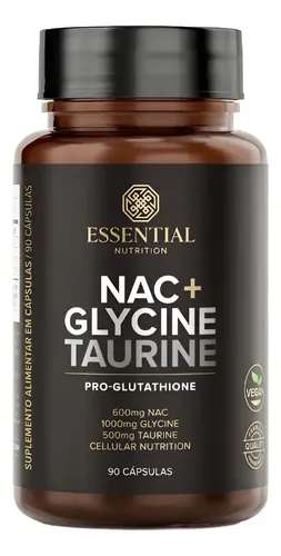 Nac Glycine e Taurine Essential Nutrition
