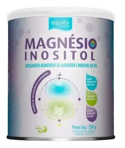 Equaliv Magnésio Inositol Sono e Equilíbrio