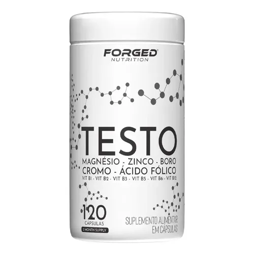 Testo Forged com Zinco, Magnésio, Boro, Cromo