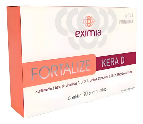 Exímia Fortalize Kera D 30 comprimidos