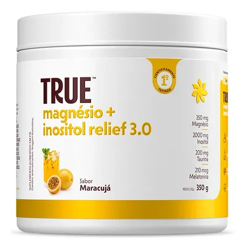 Magnésio Inositol 3.0 True sabor maracujá