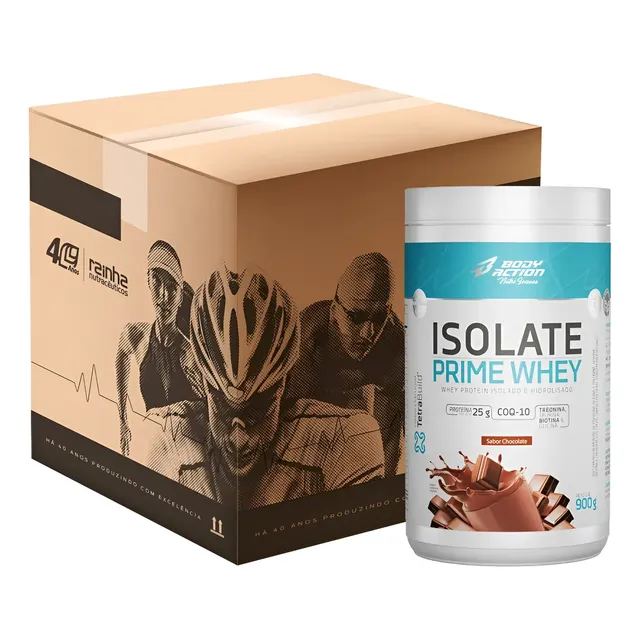 Atacado 6x Isolate Prime Whey 900g Bodyaction